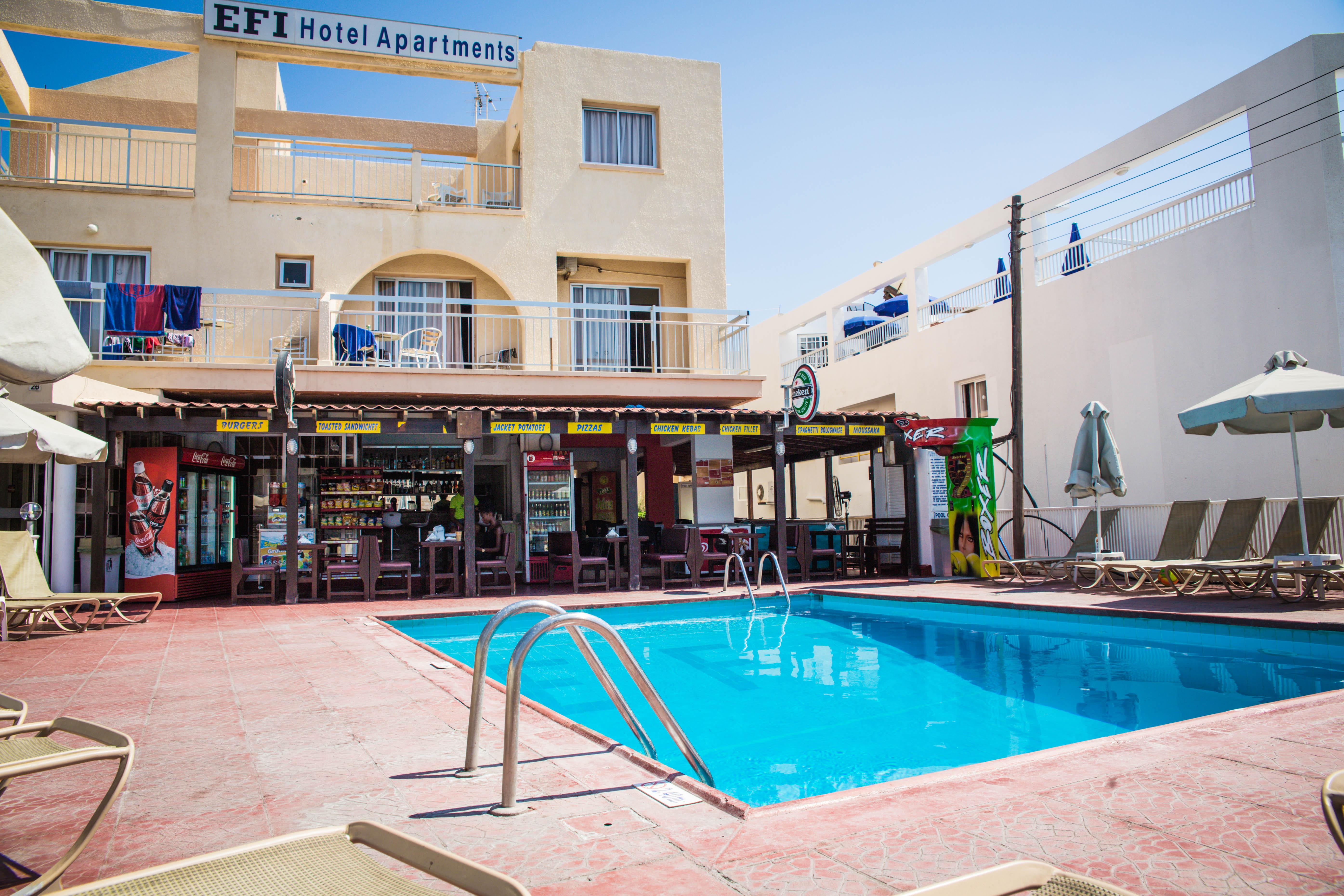 Efi Hotel Apts Ayia Napa Ngoại thất bức ảnh
