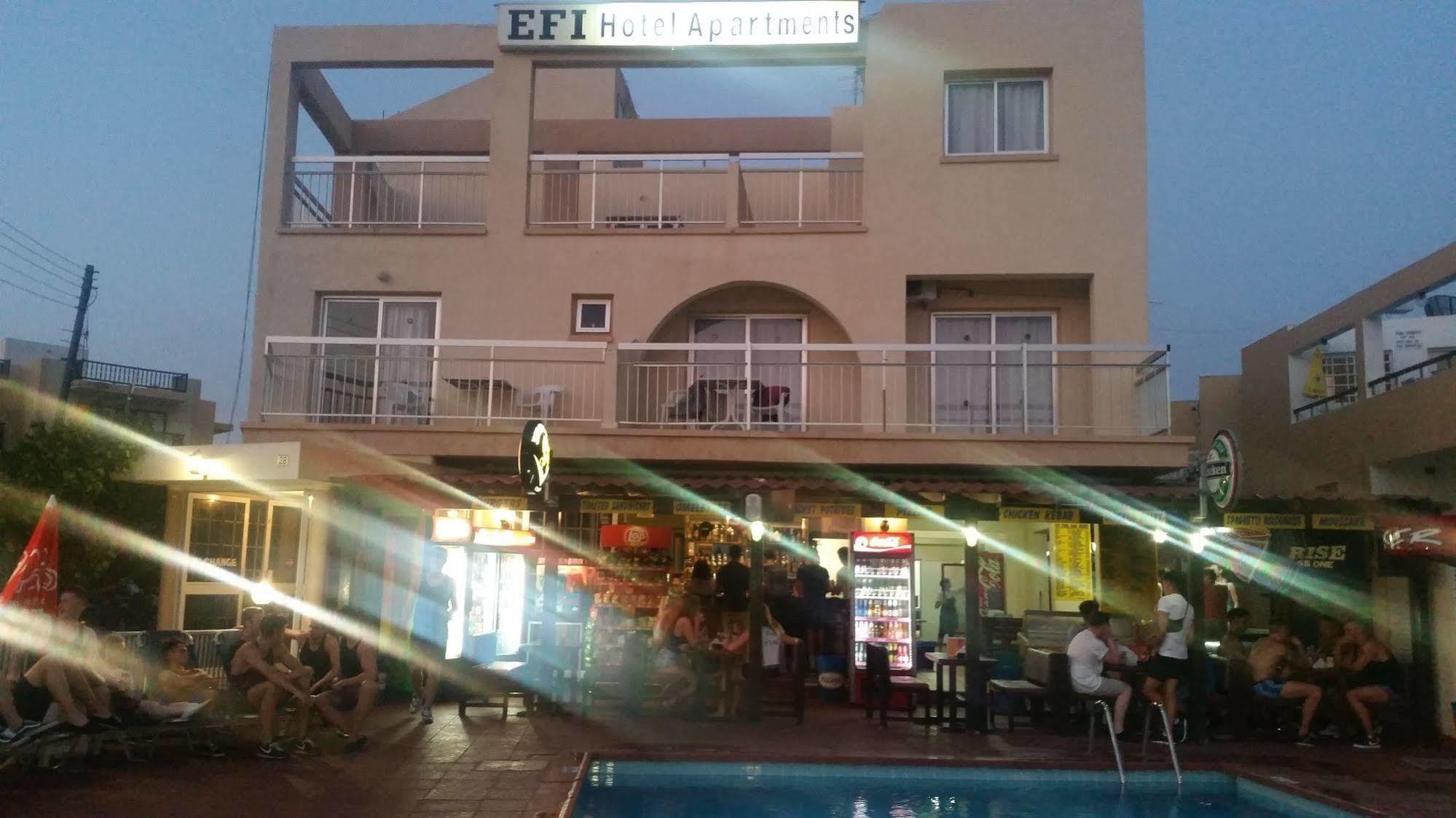 Efi Hotel Apts Ayia Napa Ngoại thất bức ảnh