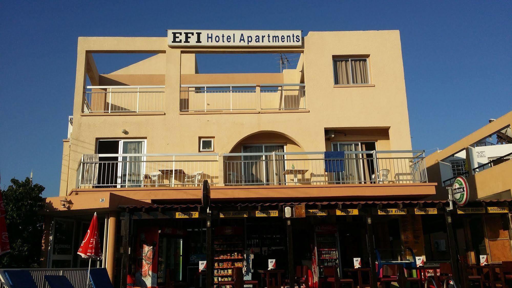 Efi Hotel Apts Ayia Napa Ngoại thất bức ảnh
